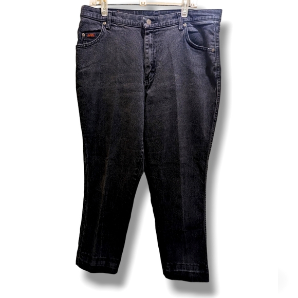 Lee Denim - Lee Women's Black High Rise Slim Straight Leg Ankle Jeans- 18S